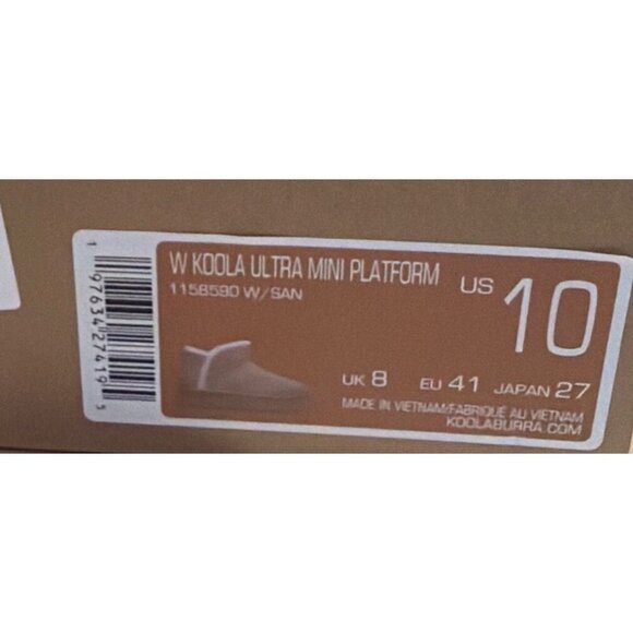 Koolaburra by UGG Ultra Mini Platform Sand Boot Women’s 10 - Picture 16 of 16